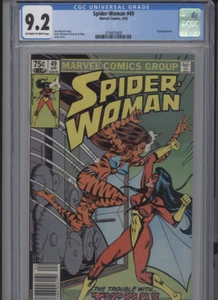 SPIDER WOMAN #49 HI GRADE 9.2 CGC TIGRA HIGHEST 1 OF 1  CANADIAN PRICE VARIANT  - Picture 1 of 1
