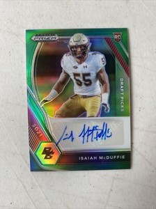 2021 Panini Prizm Draft Picks - Draft Picks Autographs Green Prizm #DPA-IMC...