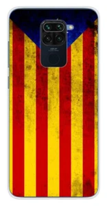 Coque en silicone imprimée compatible Xiaomi Redmi Note 9 Drapeau Catalogne - Bild 1 von 3