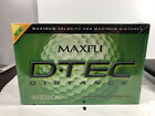 Maxfli Dtec Distance Golf Balls Brand New Total Of 15 Balls