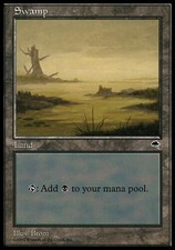 Swamp (D) X4 (Tempest) MTG (NM) *CCGHouse* Magic