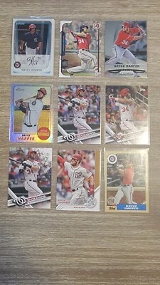 Bryce Harper 2011, 2017, 2018, 2019, 2020, 2021, 2022, 2023 You Pick Your Card - Image 1 of 4