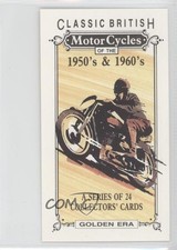 1993 Golden Era Classic British Motor Cycles of the 1950s & 1960s Checklist m5x