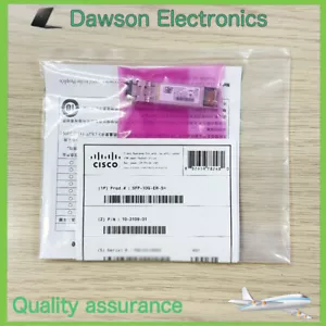 New Cisco 10GBASE-ER-S SFP-10G-ER-S SFP+, 1550nm, 40km, LC, SMF - Picture 1 of 4
