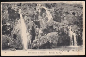 BAUME les MESSIEURS 39 Cascades des TUFS CPA Geschrieben von L. LAPORTE im August 1905 - Bild 1 von 2