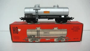 JOUEF "HO" WAGON CITERNE SHELL REF 651 PLASTIQUE 1959/69 Lg 14 cm TBE - Picture 1 of 7