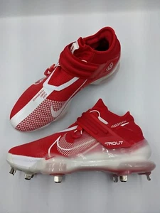 Botines de béisbol Nike Force Zoom Trout 7 Pro Mid University rojos DS talla 11,5 - Imagen 1 de 7