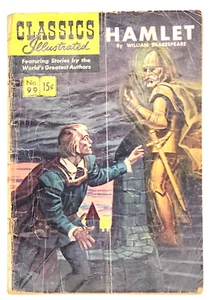Classics Illustrated - Hamlet, 15 cents; #99; September 1952 - Golden Age - Picture 1 of 4