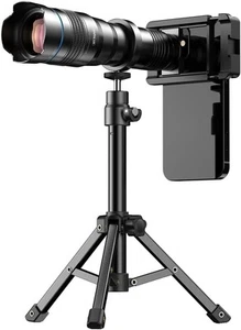 Téléobjectif HD Haute Puissance 36X, Téléobjectif Téléphone Portable avec Trépied - Photo 1 sur 7