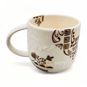 Aztec Summer Gold Coffee Mug - Starbucks 2012 - Picture 1 of 8