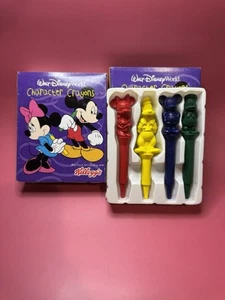 Juego de crayones de personajes de Disney de Kellogg’s de colección 2000 Mickey Minnie Goofy - Imagen 1 de 9