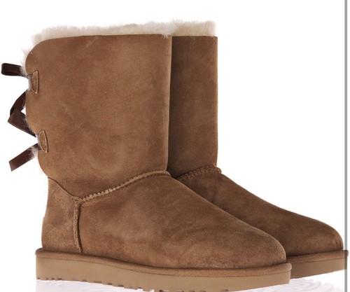 Stivali UGG Australia Donna Personalizzabili Bailey Fiocco Corti 1098075 Taglia 9