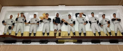 Juego de 10 estatuillas Danbury Mint 1961 New York Yankees Roger Maris Mickey Mantle Foto 1 de 4