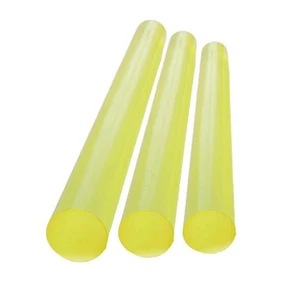 Barra de poliuretano de 6 mm a 100 mm de diámetro Longitud: 500 mm Amarillo PU Nylon Varillas Palos - Imagen 1 de 12