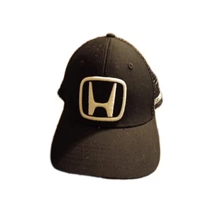 Honda Symbol Greenway Baseball Cap Hat Snapback/Mesh Black - Picture 1 of 6