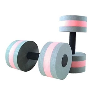 Sports Aquatic Exercise Dumbbells Aqua Fitness Barbells Exercise Hand Bars - Picture 1 of 4