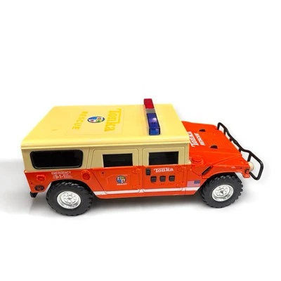 1999 Tonka Fire Rescue Metro County Hummer Lights, Sirens & Talking - Image 1 of 4