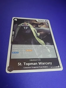 One Piece TCG English OP13-089 St. Topman Warcury R Foil - Picture 1 of 2