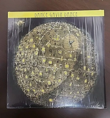 Dance Gavin Dance Self Titled Vinyl Record Half Brown & White Limited Edition  - Image 1 of 4