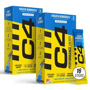 Confezione da 2 bombe congelate C4 Performance Energy Powder Mix, 8 confezioni - Foto 1 di 6