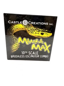 Vintage Castle Creations MAMBA MAX Brushless ESC/5700kv Motor Combo New In Box - Picture 1 of 5
