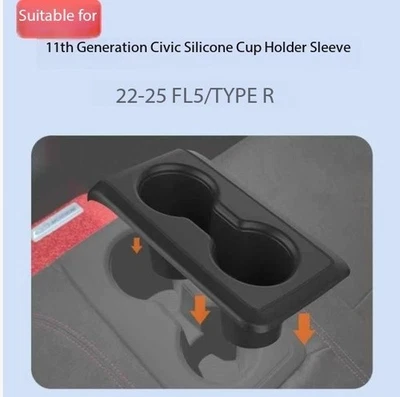 para Honda 11ª Generación Civic 22-25 Silicona Tapa Drenaje Trasero Foto 1 de 4