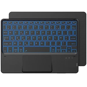 CACOE Teclado Bluetooth con panel táctil [teclado francés] inalámbrico con 7 - Afbeelding 1 van 24