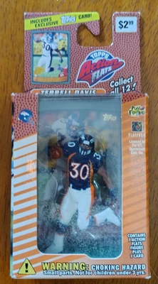 Topps Action Flats Terrell Davis 1999, nuevo en caja Foto 1 de 4