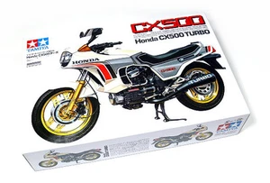Moto Tamiya Modelo 1/12 Moto Honda CX500 Turbo Escala Hobby 14016 - Imagen 1 de 1
