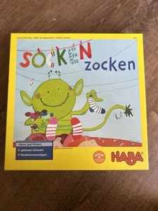 Socken Zocken (Lucky Sock Dip) German Game Ages 4-99, 2-6 Players Vintage 2004 - Picture 1 of 9