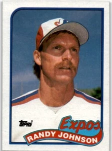 1989 Topps Randy Johnson Montreal Expos #647 Baseballkarte - Bild 1 von 2