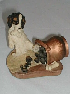 AYNSLEY, TROUBLE, SPANIEL PUPPY, 1984, Mint. Original, Very Rare, Cute. - Picture 1 of 6