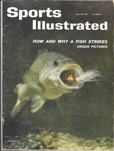 Sports Illustrated 1961 FISHING Elgin Ciampi ARNOLD PALMER British Open NO LABEL - Picture 1 of 3