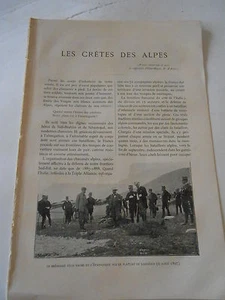 1899 Les Crètes des Alpes - Foto 1 di 2