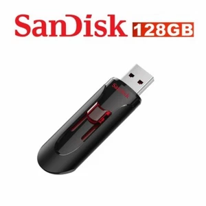 USB 3.0 Flash Drive SanDisk 128GB Memory Stick Pen PC Mac USB Cruzer Glide CZ600 - Picture 1 of 4
