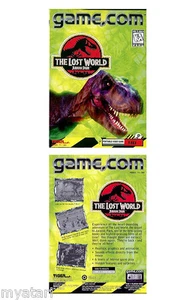 JURASSIC PARK THE LOST WORLD NEW SEALED! GAME.COM/Tiger - Picture 1 of 1