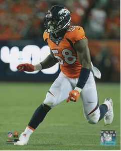 Von Miller-Denver Broncos-Licensed 8x10 Football Photo - Picture 1 of 1