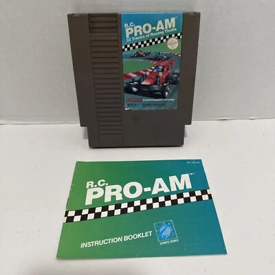 R.C. Pro-Am. NESNintendo Entertainment System, 1988 With Manual. Tested - Image 1 of 4