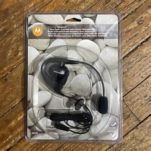Motorola Earpiece with Boom Microphone Model #HCLE4046B 56320 - Picture 1 of 2
