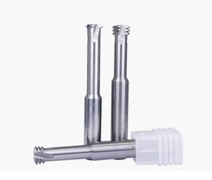 Molino de rosca de carburo sólido M5.0 P0.5-P1.0 HRC65 Molino de rosca 6 mm Vástago Aluminio 1T - Imagen 1 de 1