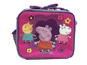 Fiambrera aislada Peppa Pig + Pals por Nick Jr.-Bolsa de almuerzo Peppa Pig-¡Nueva!!VERS2 - Imagen 1 de 3