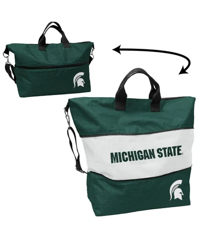 Michigan State Spartans Crosshatch Expandable Tote Bag Cover