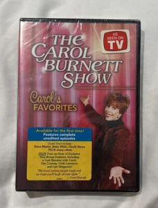 The Carol Burnett Show: Carol's Favorites (DVD) Classic Television Comedy Sealed - Imagen 1 de 3