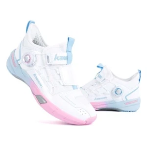Kawasaki Badmintonschuhe Unisex Hallen Sportschuhe blau pink Neu mit Etikett K1B11-B3412 - Bild 1 von 8
