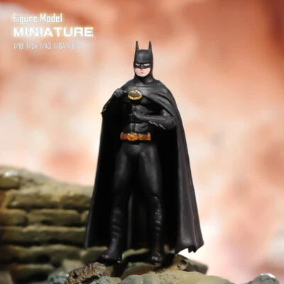 1/87 heroes Michael Keaton Scene Prop Miniture Figure Doll Fit Cars Vehicles Toy - Image 1 of 4