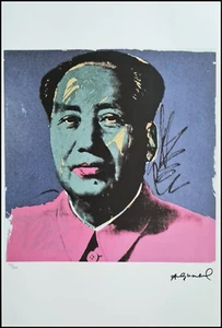 ANDY WARHOL * Mao Zedong * 57 x 38 cm * signed lithograph * limited # 36/100 - Picture 1 of 11