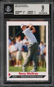 2011 Rory McIlroy SI for Kids #83 Rookie BGS 9 (9.5/9/9/9) **POP 33 None Higher*