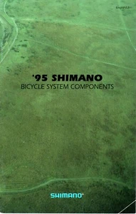 1995 Shimano Bicycle System Components Bike Parts Catalog English Version - Picture 1 of 2