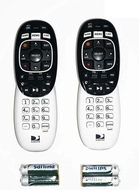 DIRECTV RC73 IR/RF Remote Control - 2 Pack