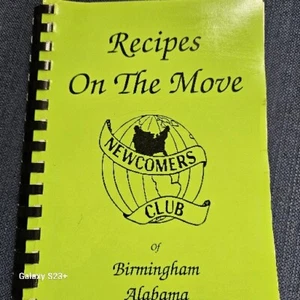 Recipes On The Move From Newcomer's Club Of Birmingham INC.1993 - Picture 1 of 7